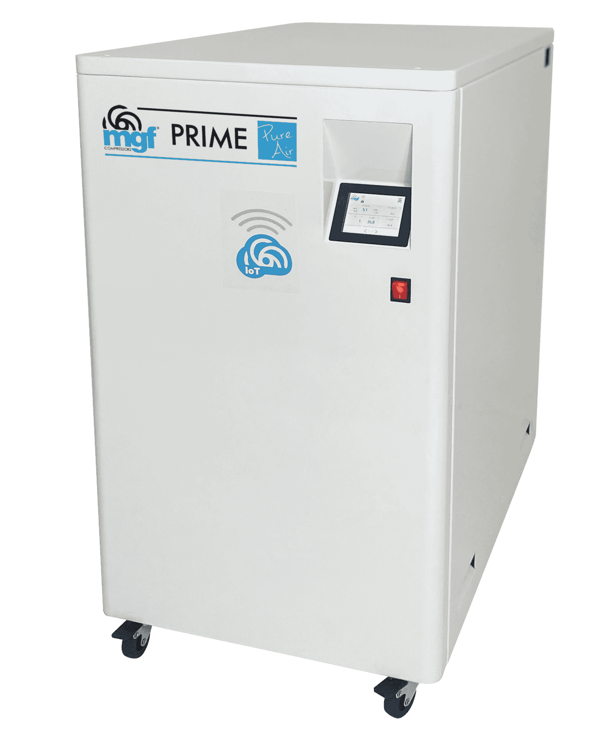 Tank Mounted w/ Membrane Dryer & Silencing Cabinet